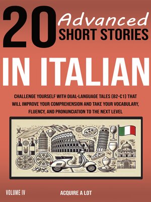cover image of 20 Advanced Short Stories in Italian
